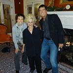 Ron Harman and me with Brenda Lee after her concert at St. Cecilia Academy on December 8, 2013